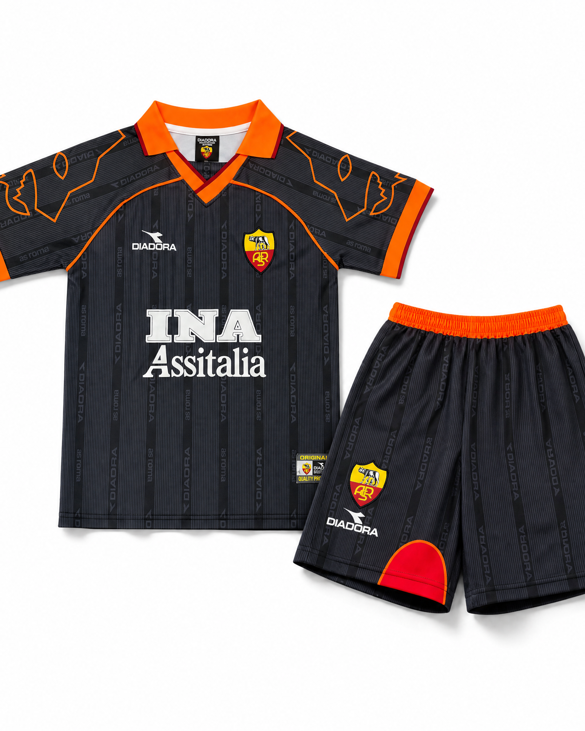 Roma Completo Away 1999/00 - BAMBINO