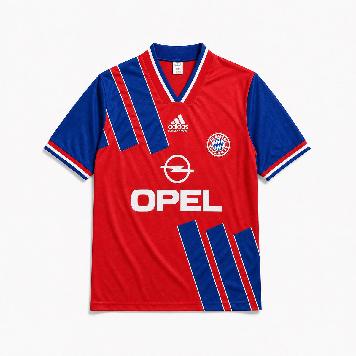 Maglia home Bayern Monaco 1993/94 vintage vista frontale