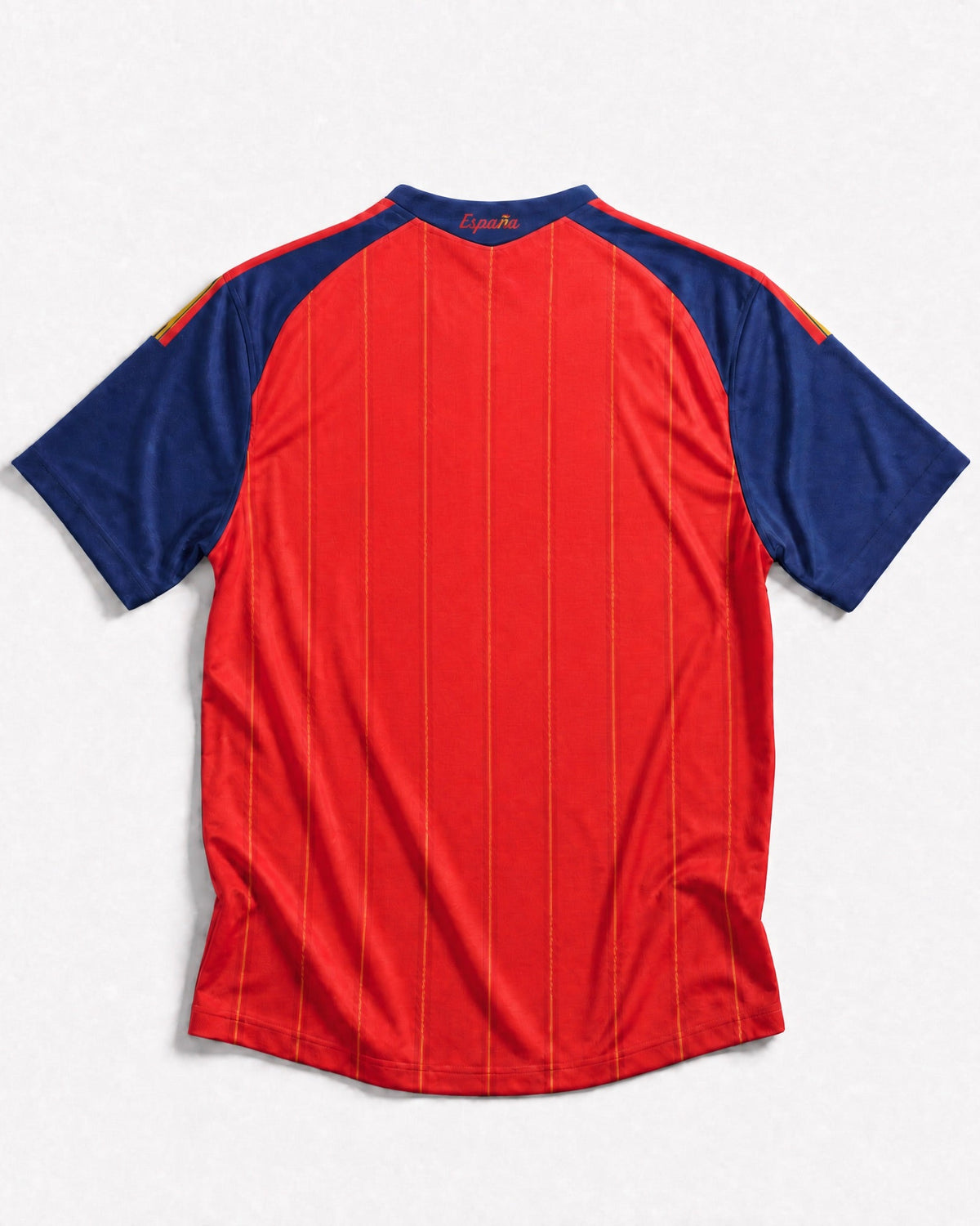 Dettaglio maglia Spagna 2026 Yamal numero 19 retro jersey calcio
