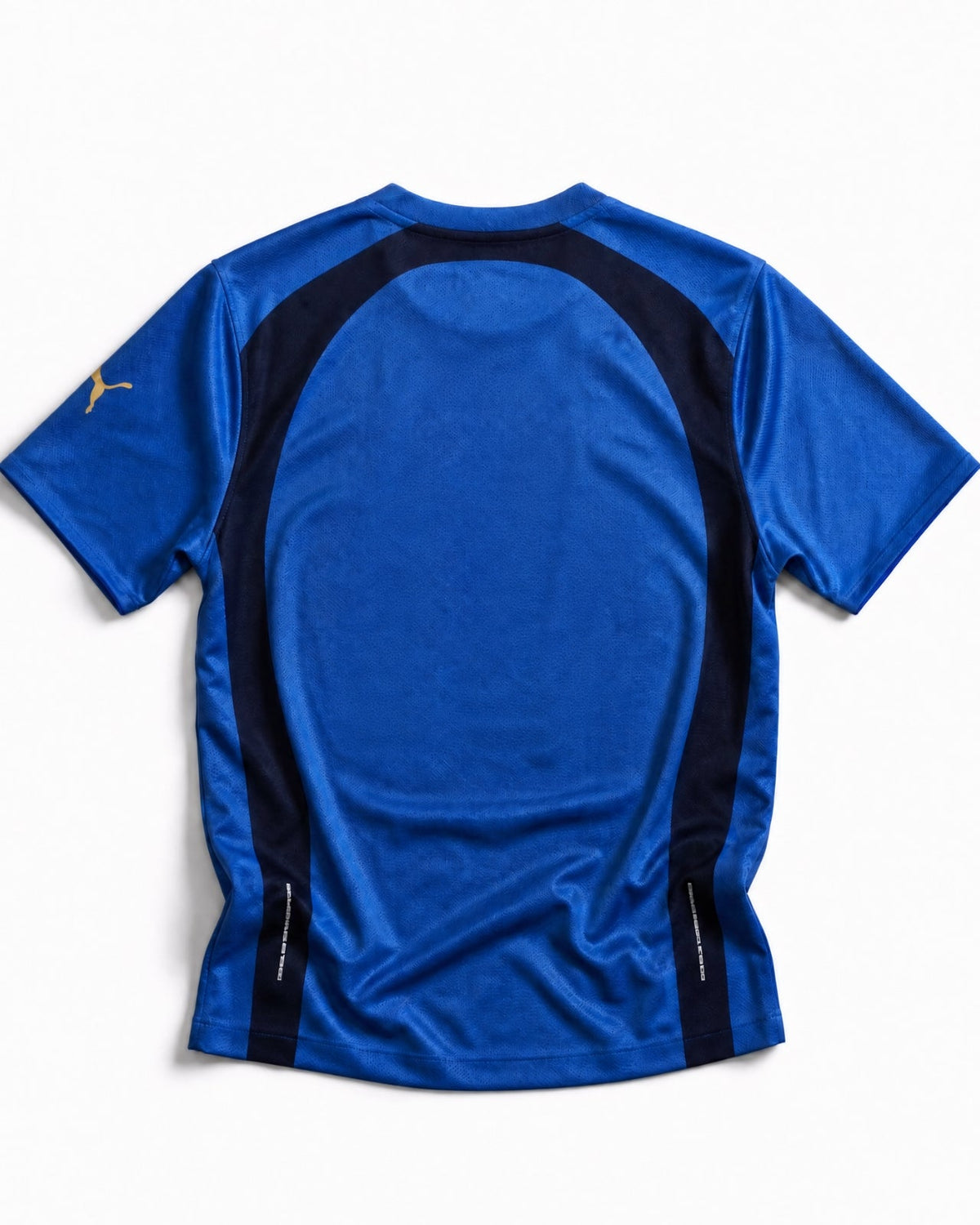Tessuto maglia Italia 2006 pattern azzurro