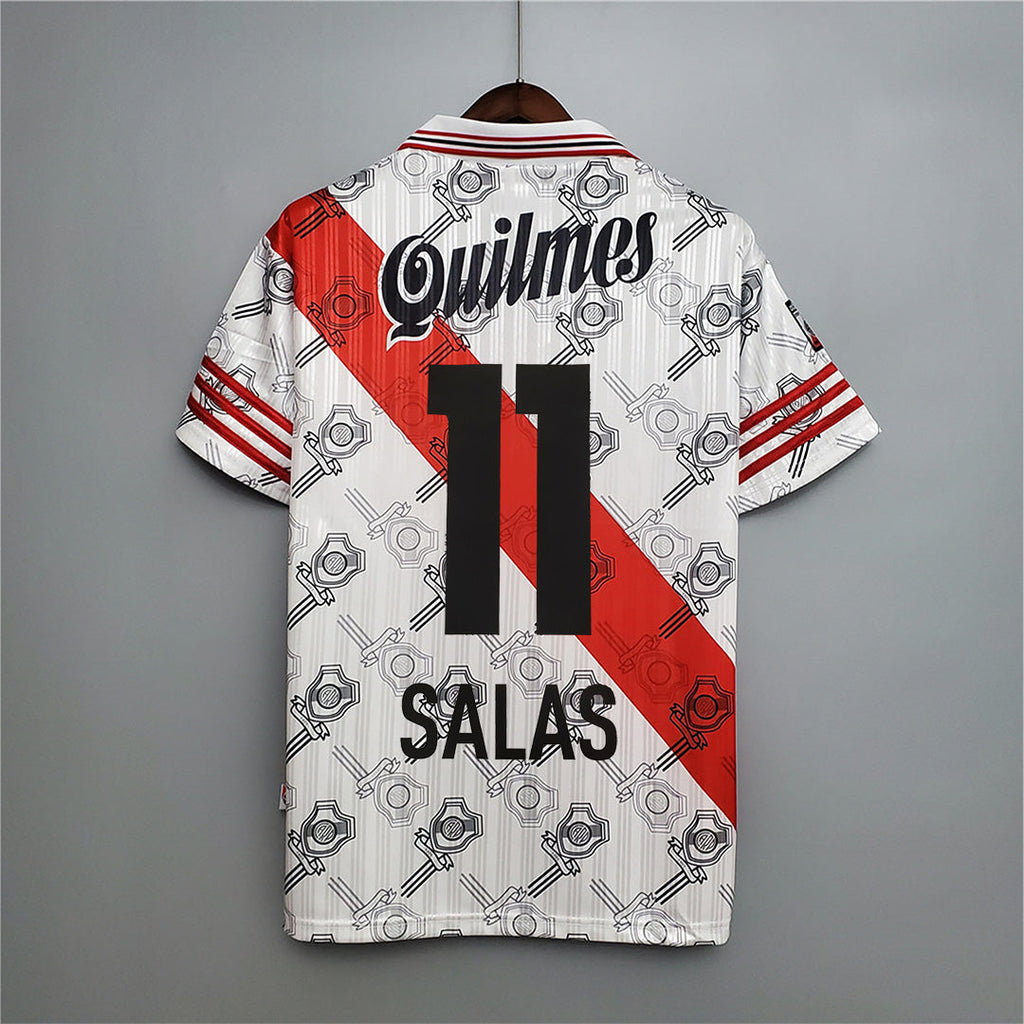 Maillot domicile blanc de River Plate 1995/96