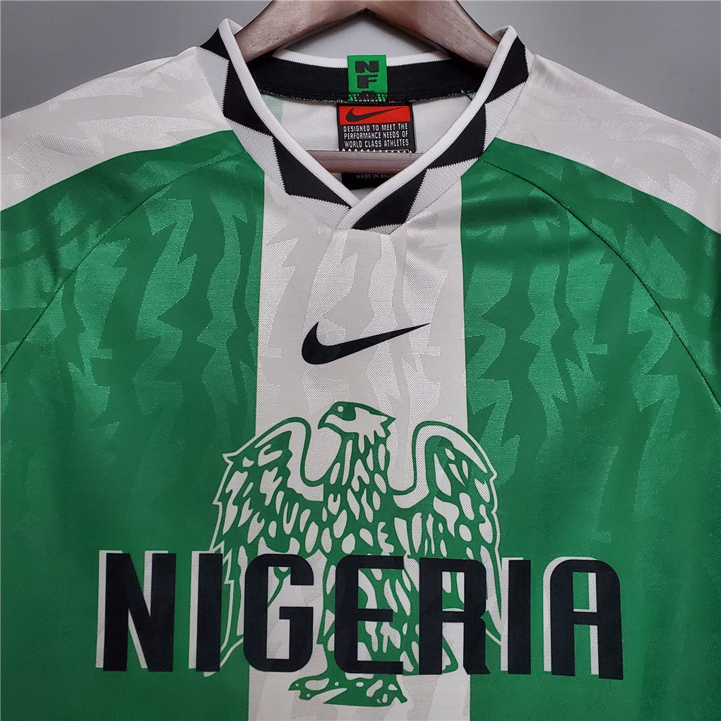 Maillot domicile du Nigeria 1996
