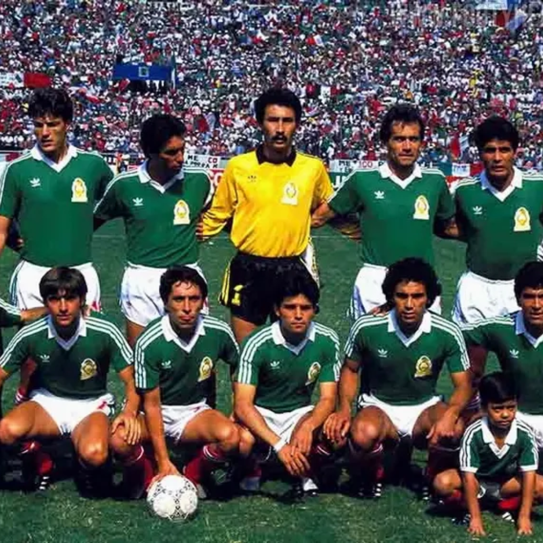 Mexico Trøje hjemme 1986