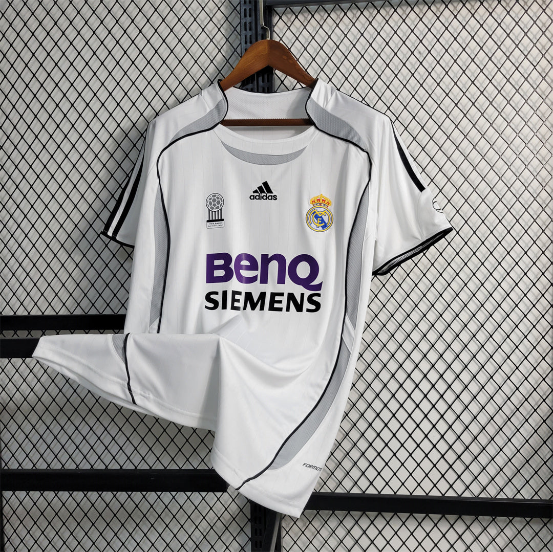 Real Madrid Trøje Hjemme Hvid 2006/07