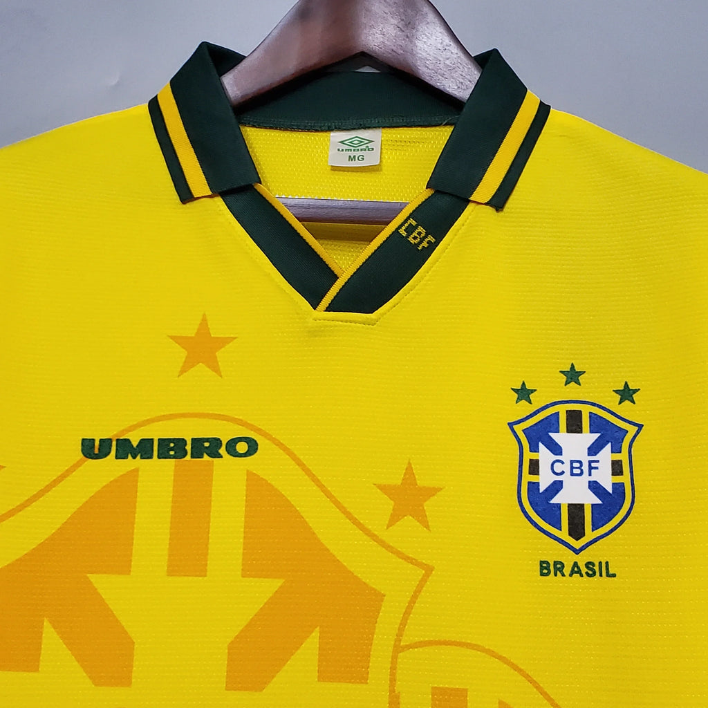 Ronaldo R9 Brazil Home Jersey 1994 World Cup