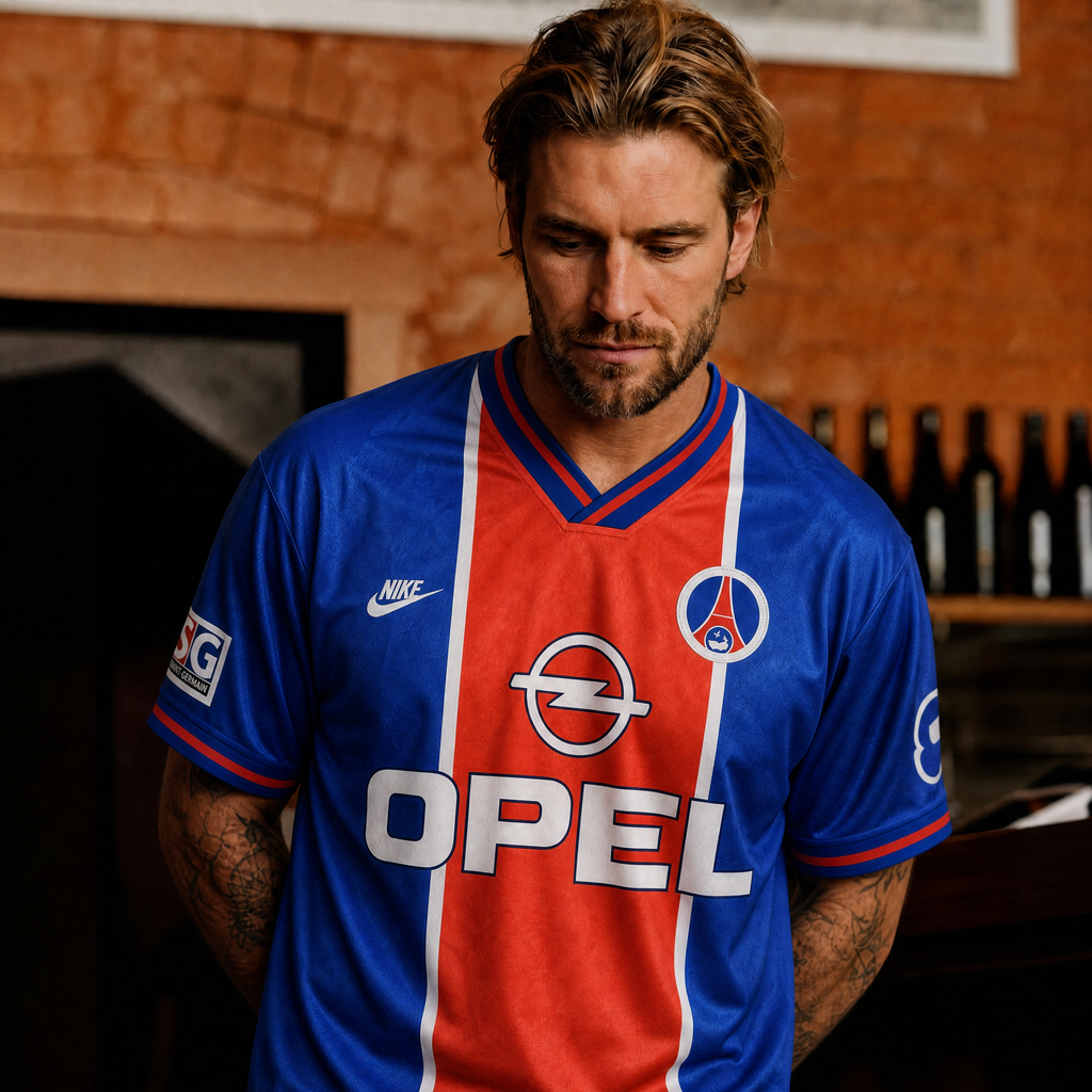 Maillot domicile du PSG 1995/96