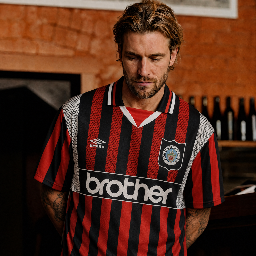 Maillot extérieur de Manchester City 1994/95