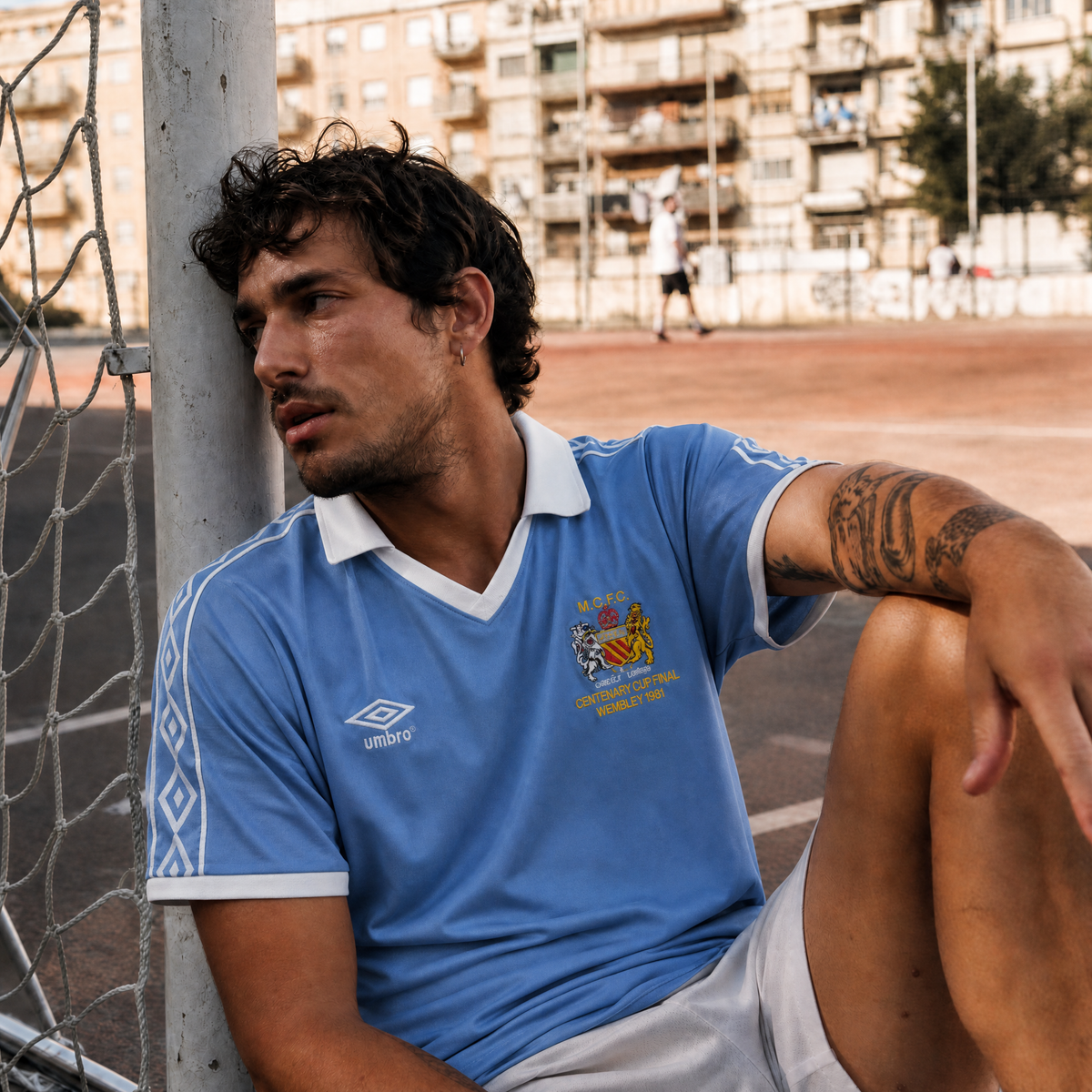 Maillot domicile de Manchester City 1981/82