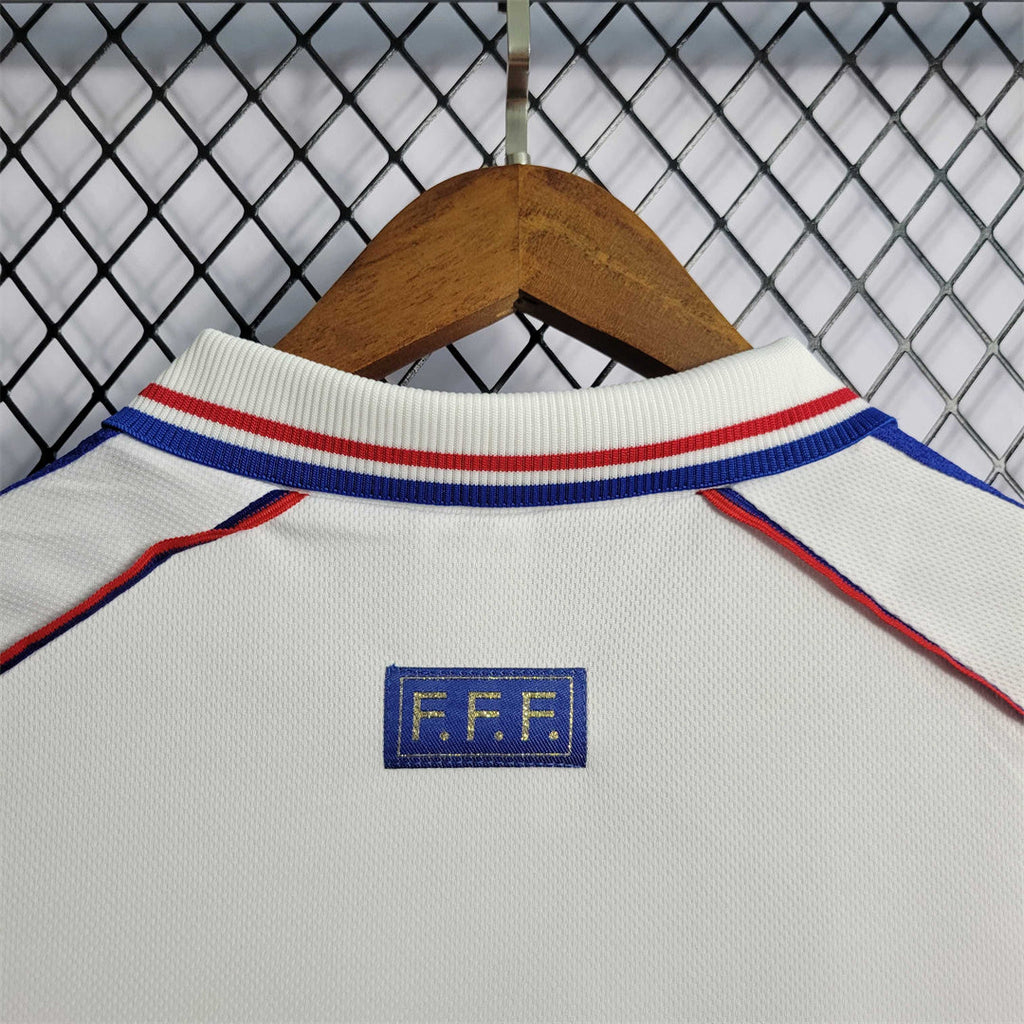 France Away White Jersey 1998