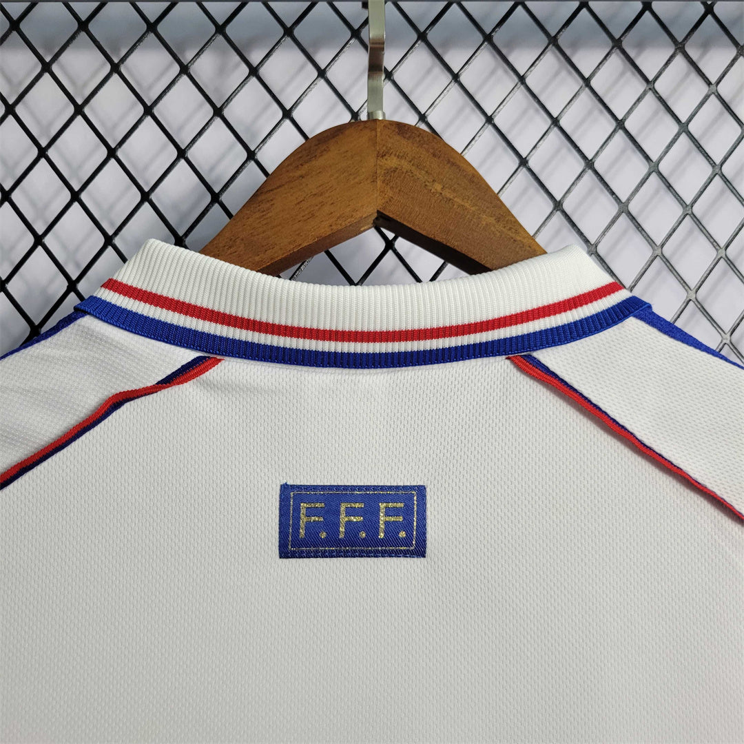 France Away White Jersey 1998