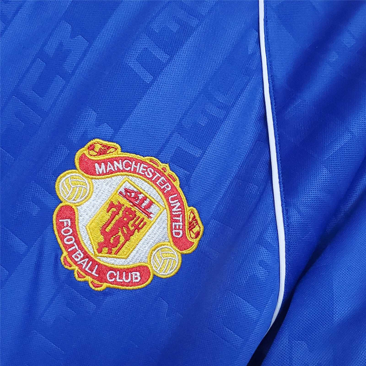 Man. United Camiseta visitante azul 1988/89