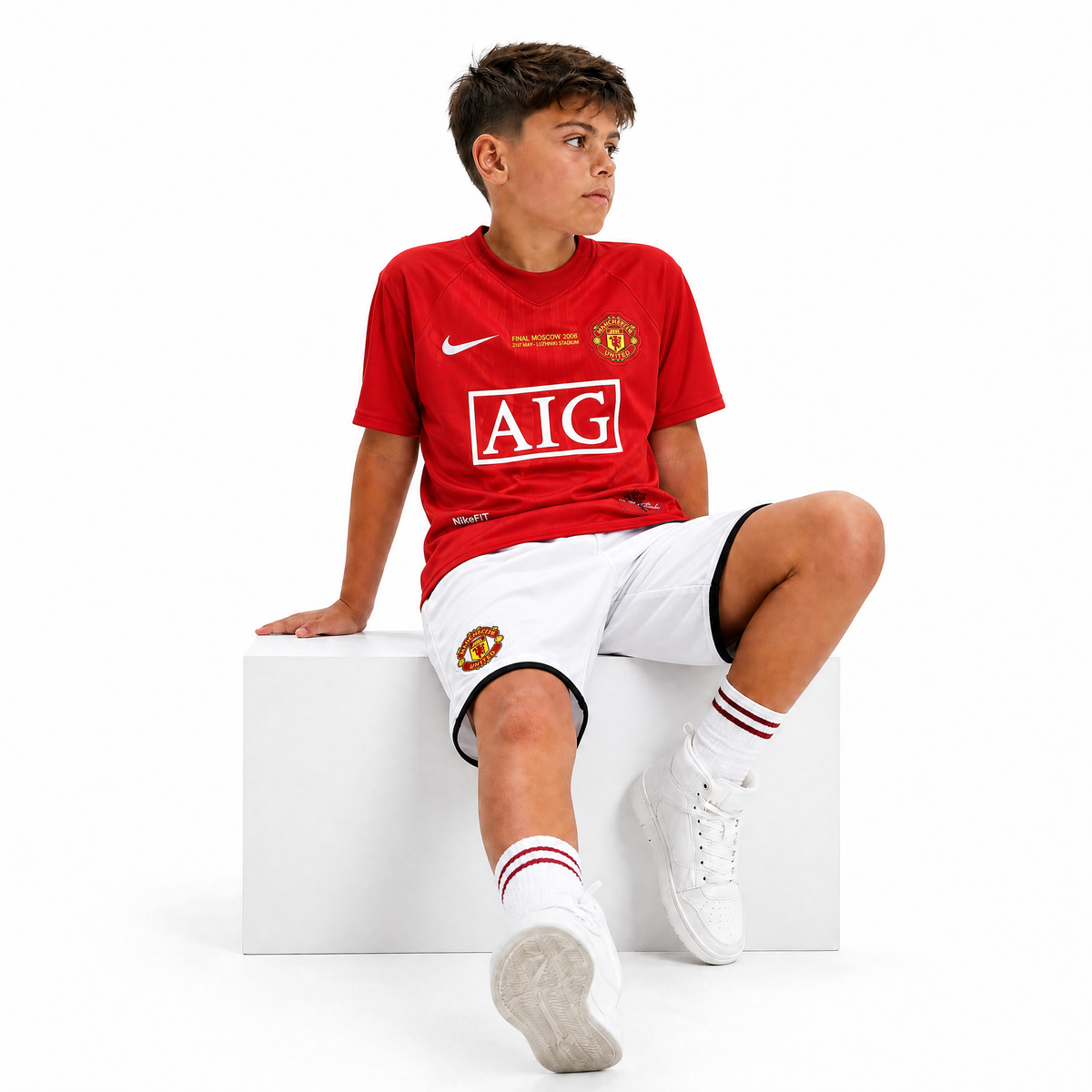 Manchester United Hjemmesæt 2007/08 - BARN