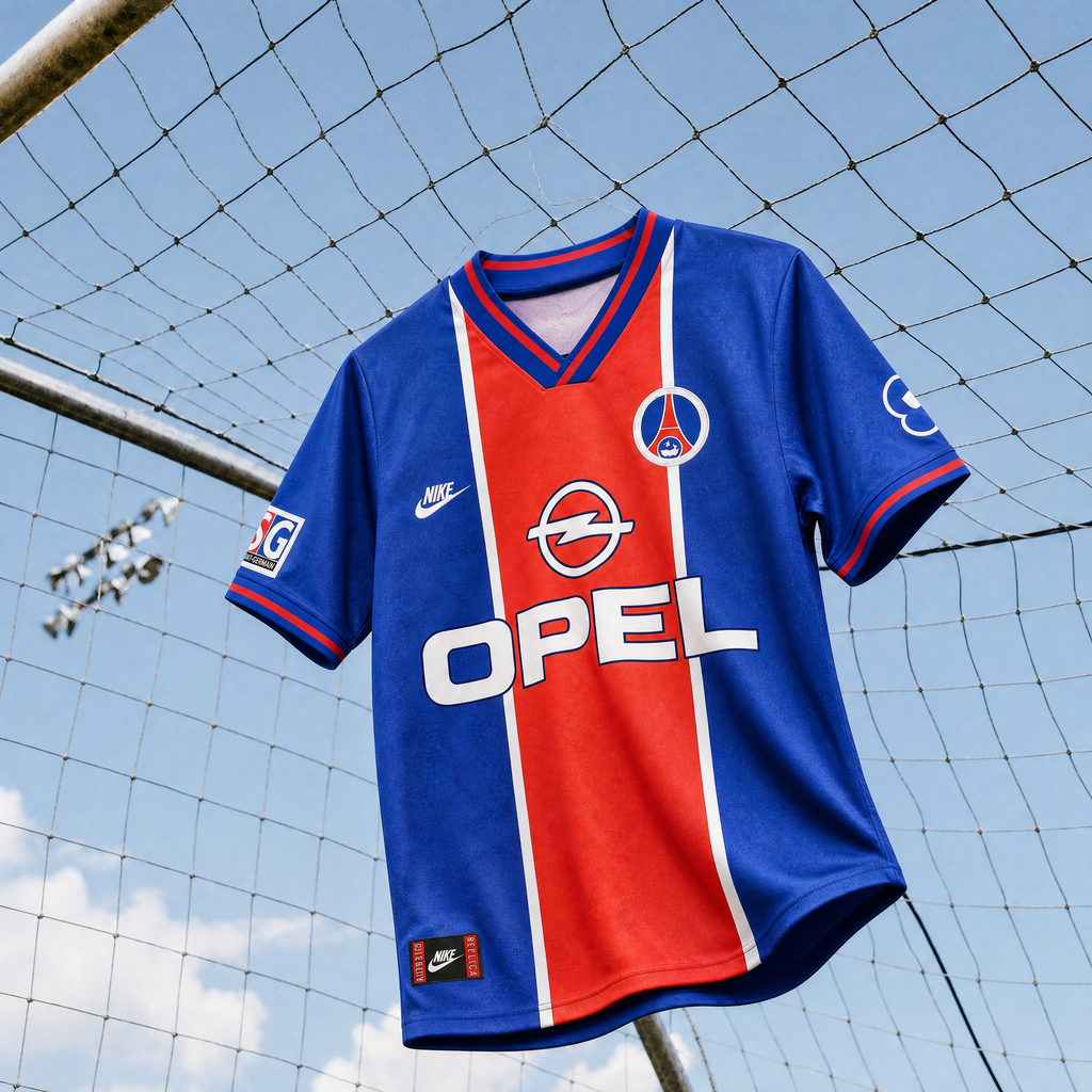 Maillot domicile du PSG 1995/96