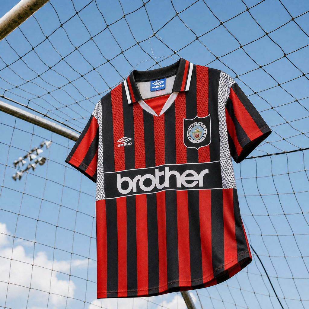 Maillot extérieur de Manchester City 1994/95