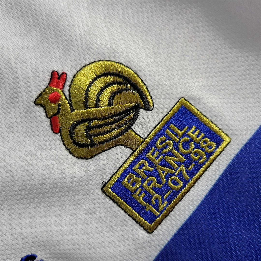 France Away White Jersey 1998