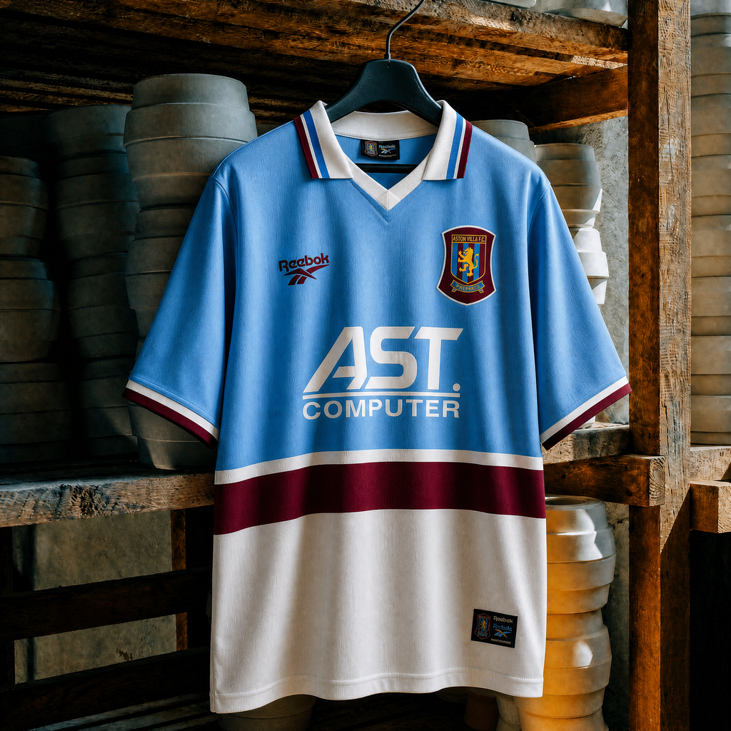 Aston Villa Trøje Ude 1997/98