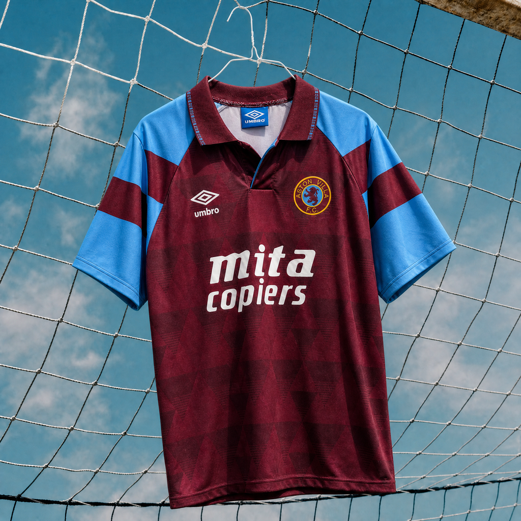 Aston Villa Home Jersey 1990/91