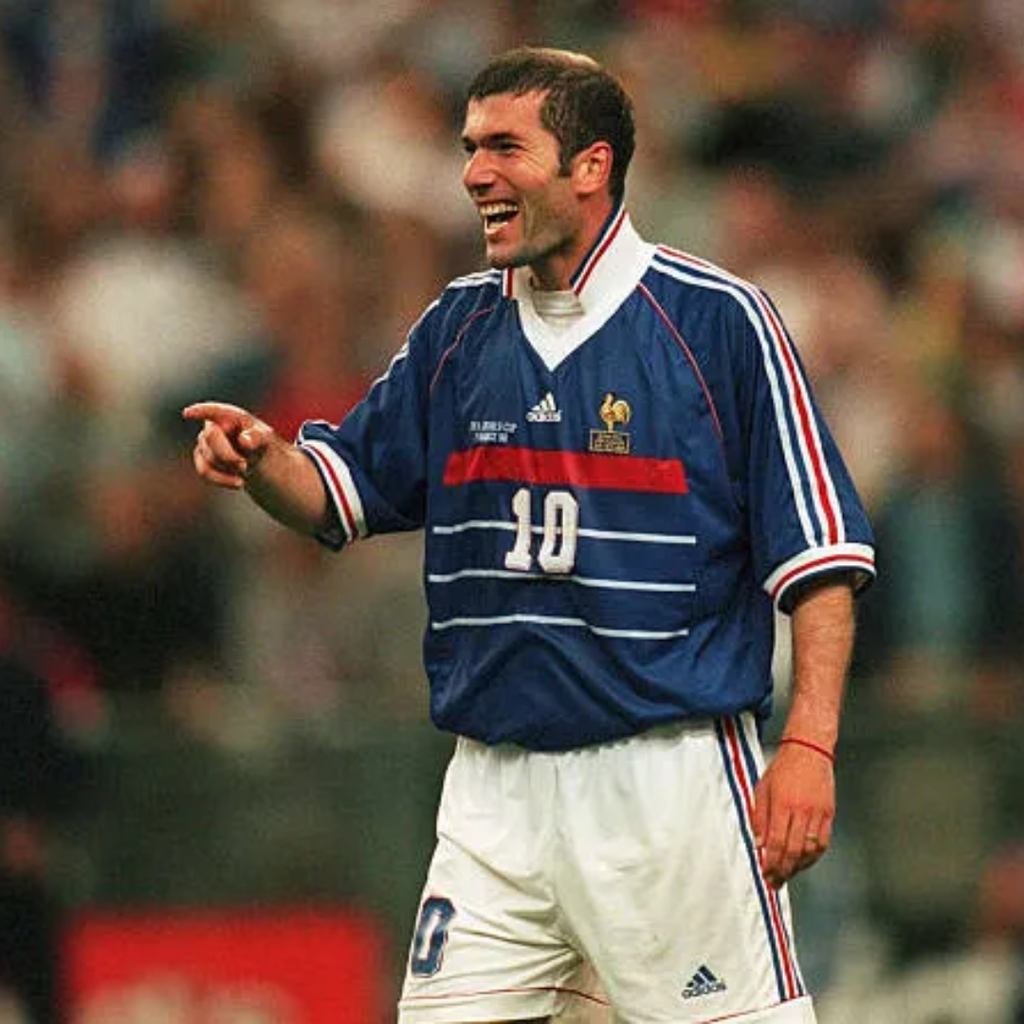Zidane France Home Jersey 1998 World Cup Winners