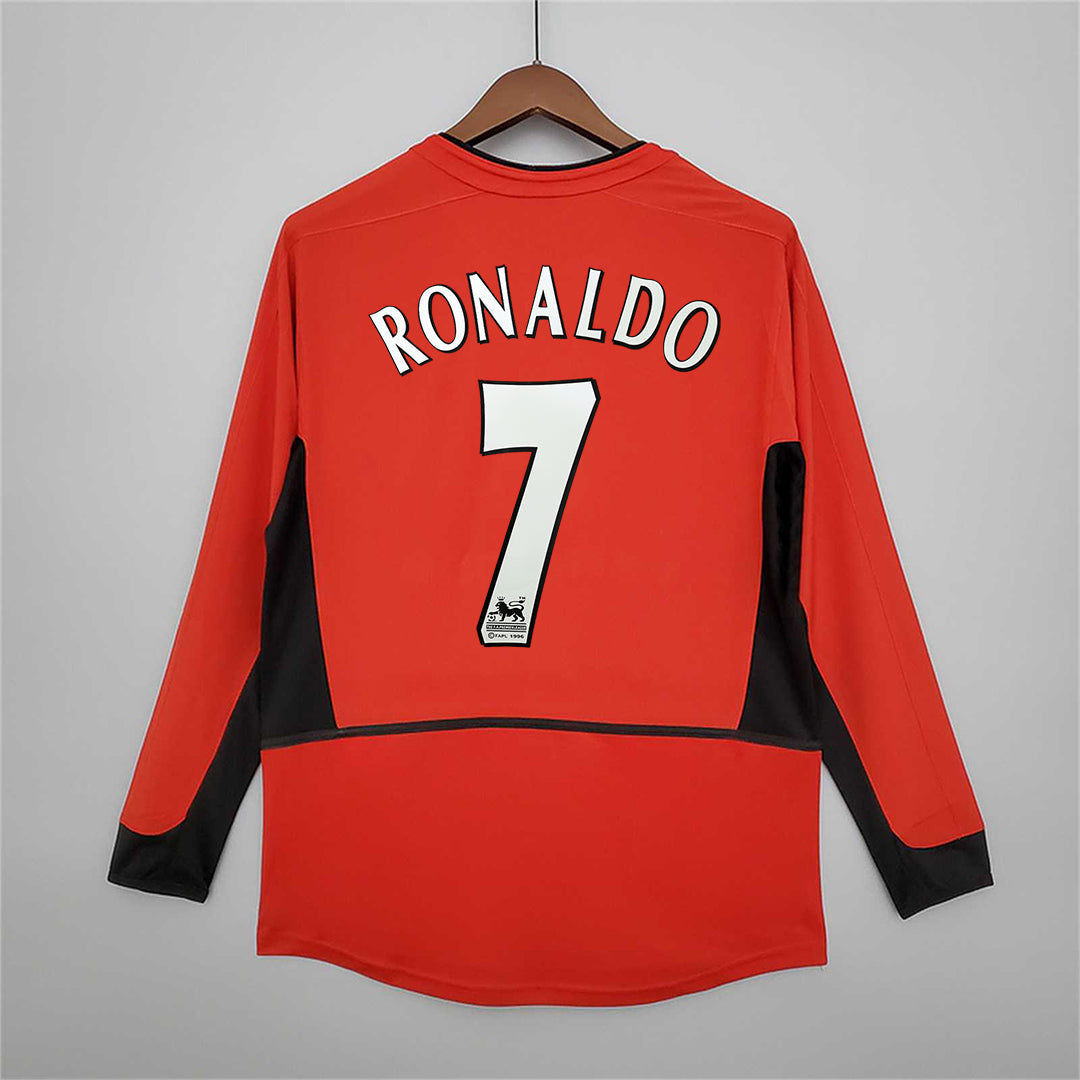 Man. United Trøje Home Long 2002/03