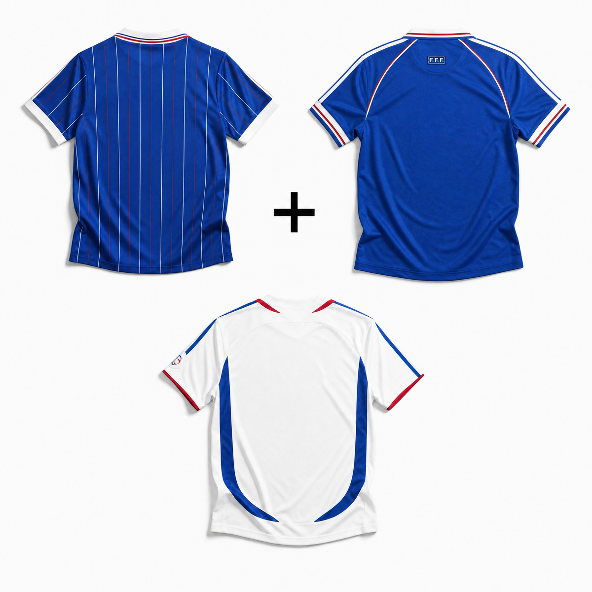 France 1982 + France 1998 + France Away 2006