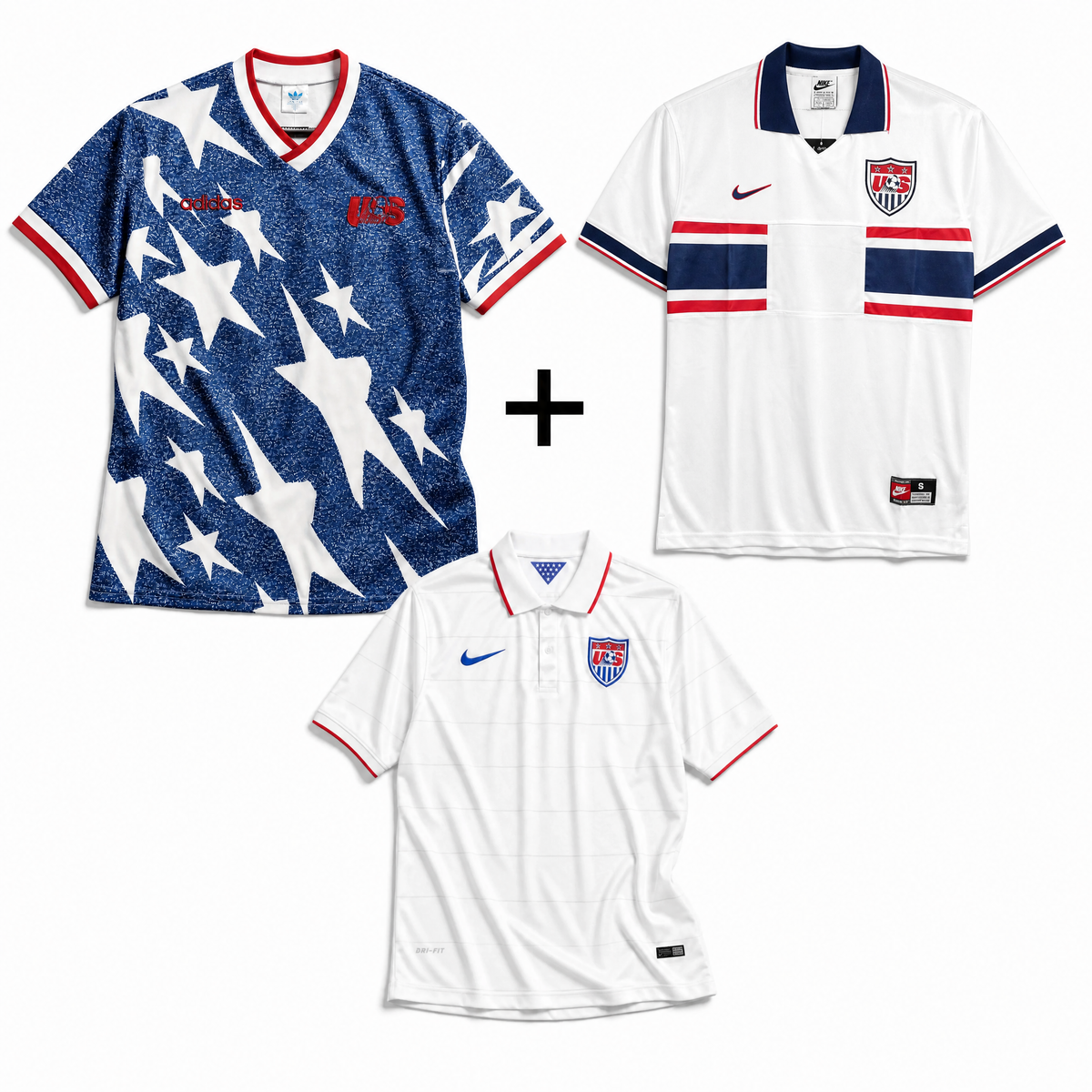 USA Ude 1994 + USA Hjemme 1996 + USA Hjemme 2014