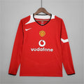 Man. United Maillot Domicile Manches longues 2004/05