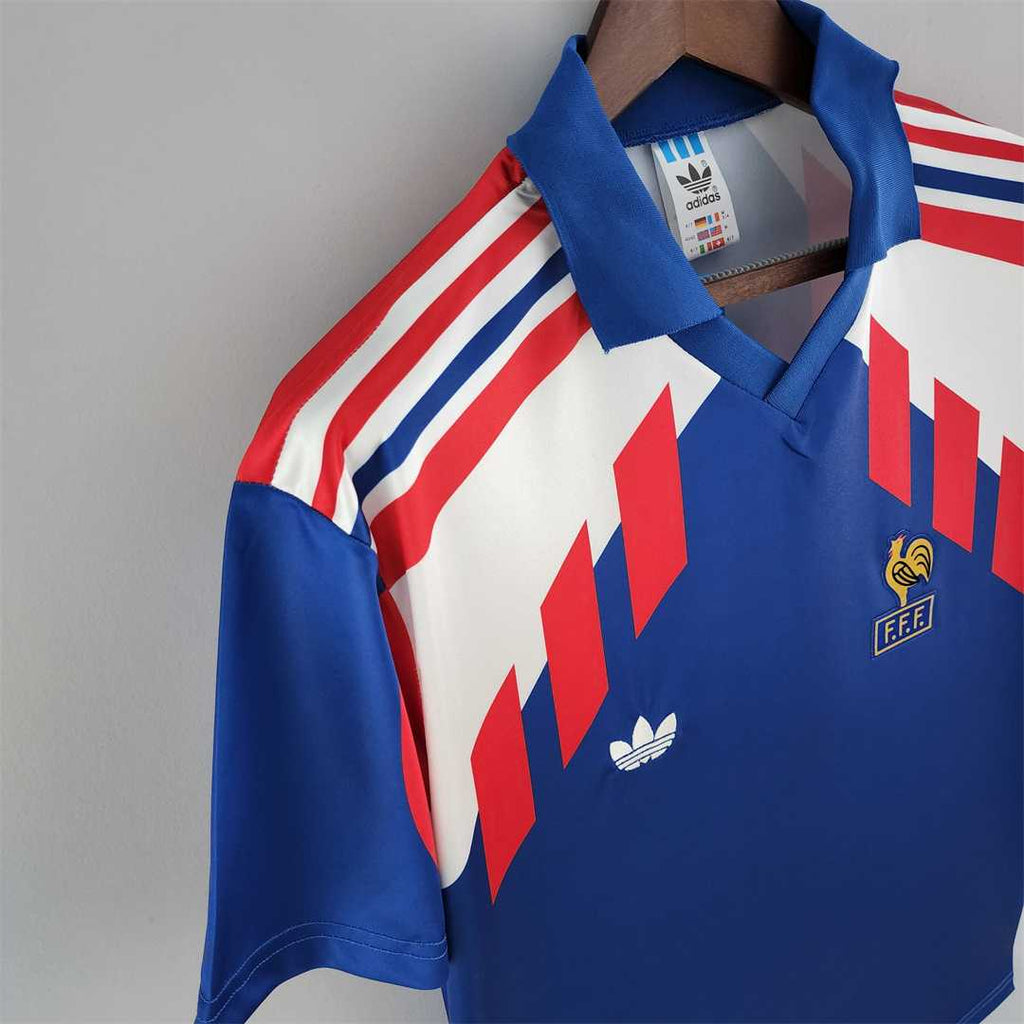 Frankrig Trøje Hjemme 1990