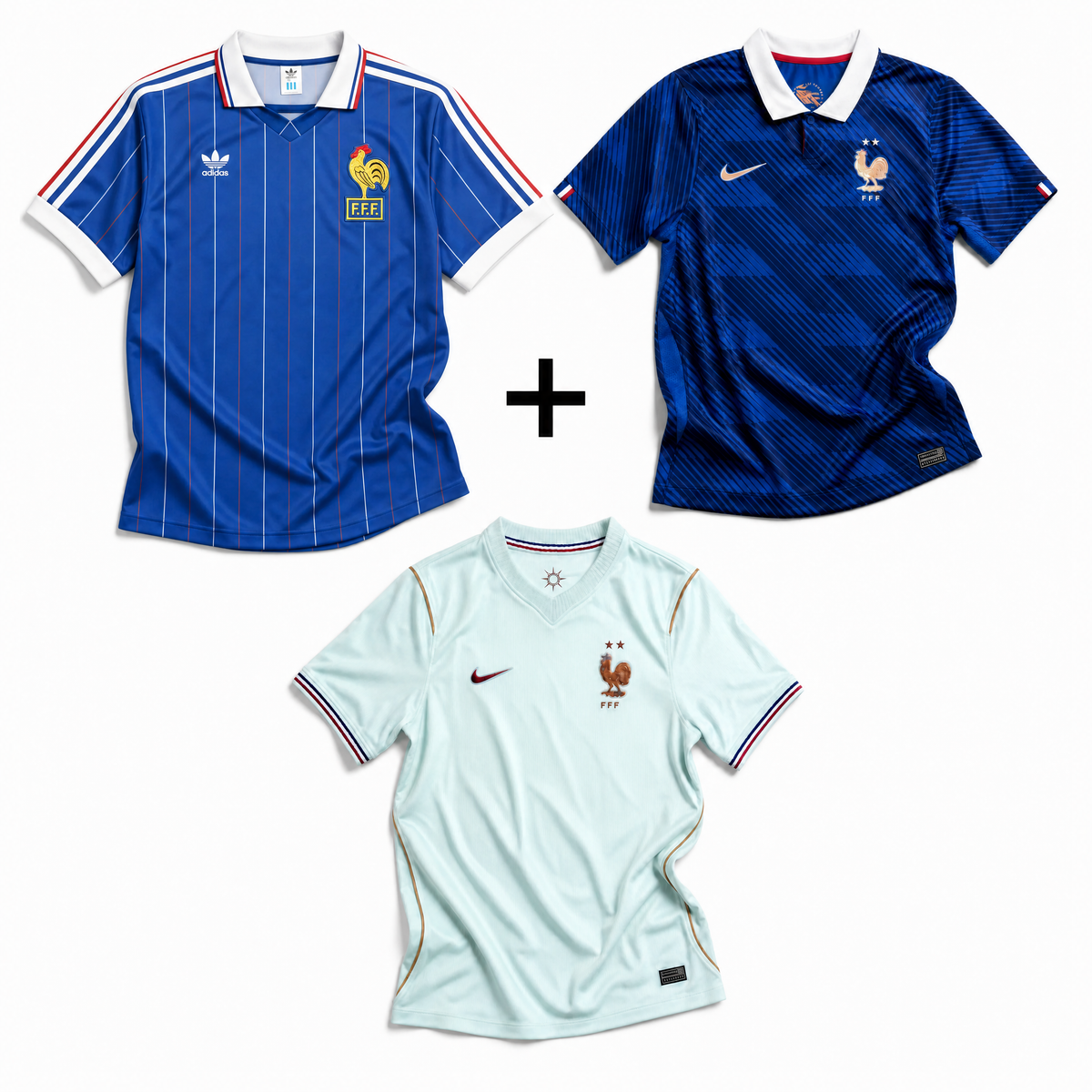 France 1982 + France Home 2026 + France Away 2026