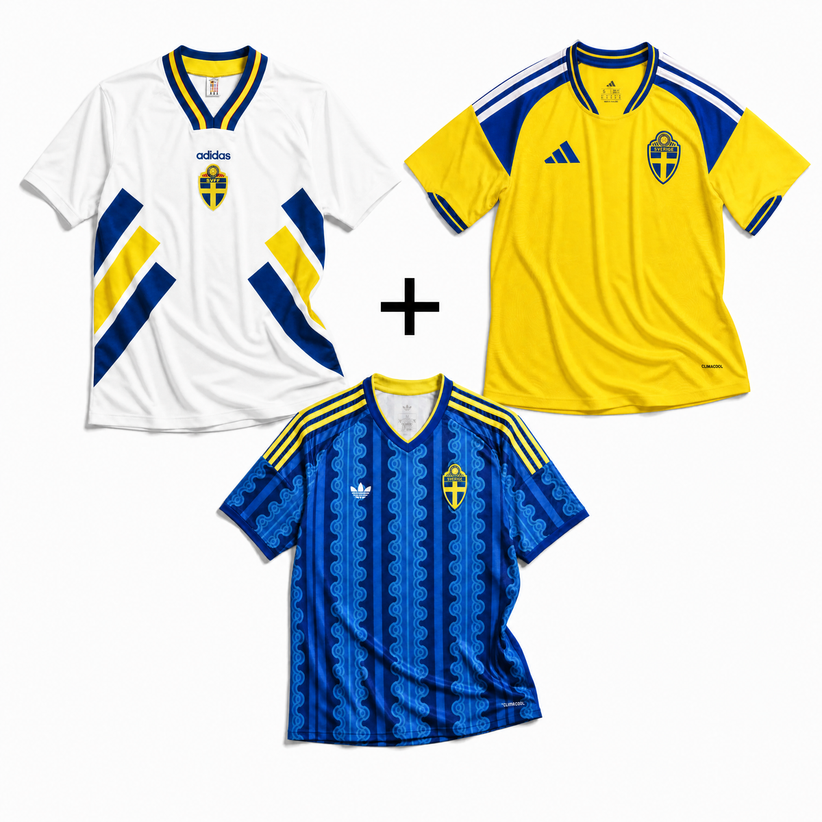 Sverige ude 1994 + Sverige hjemme 2026 + Sverige ude 2026