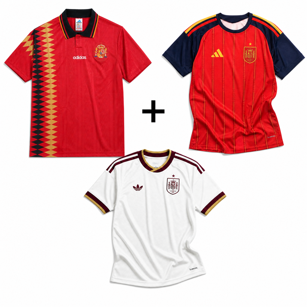 España 1994 + Local de España 2026 + Visitante de España 2026