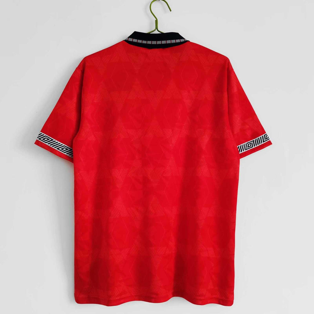 Inghilterra Maglia Away Red 1990
