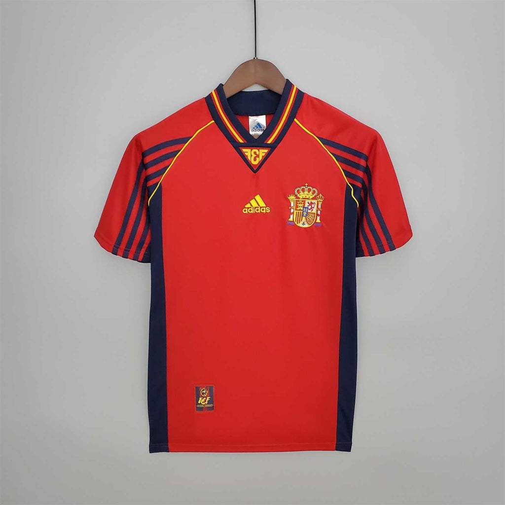 Spanien Trøje Hjemme 1998