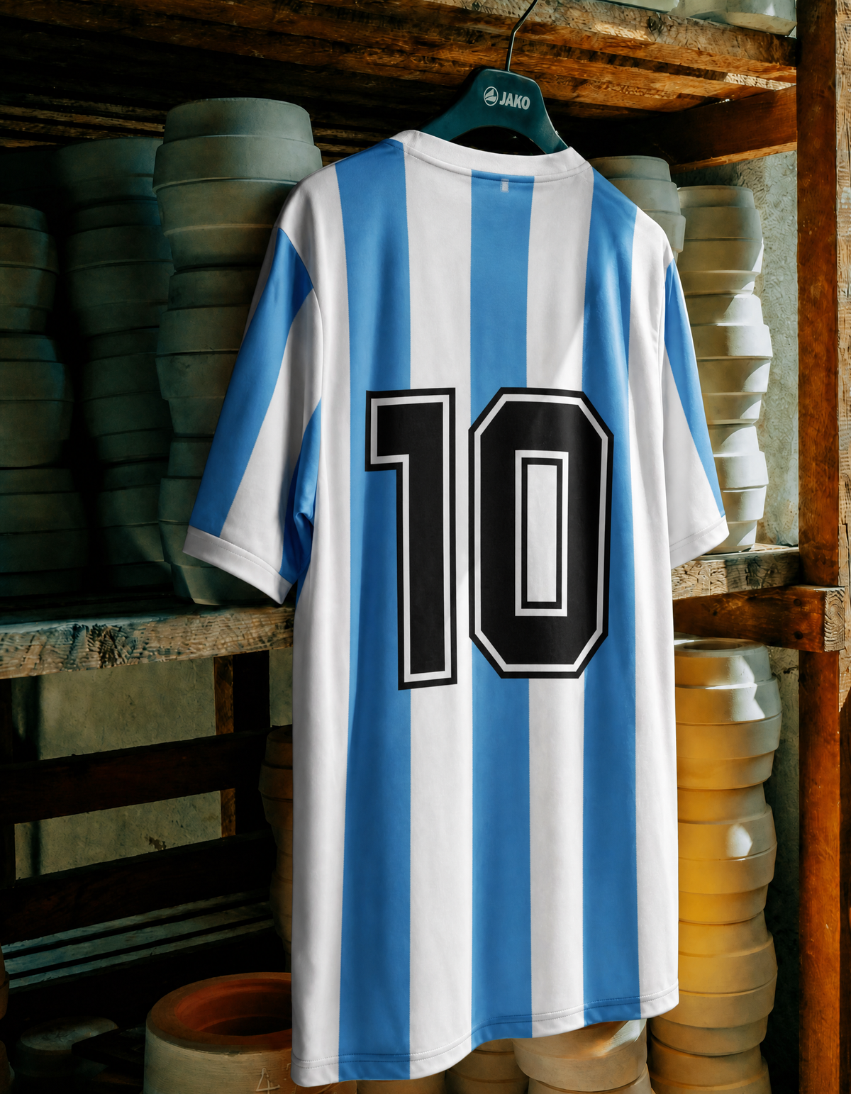 Argentina Maglia Home 1978 Vittoria Mondiali - Retro Soccer Kit