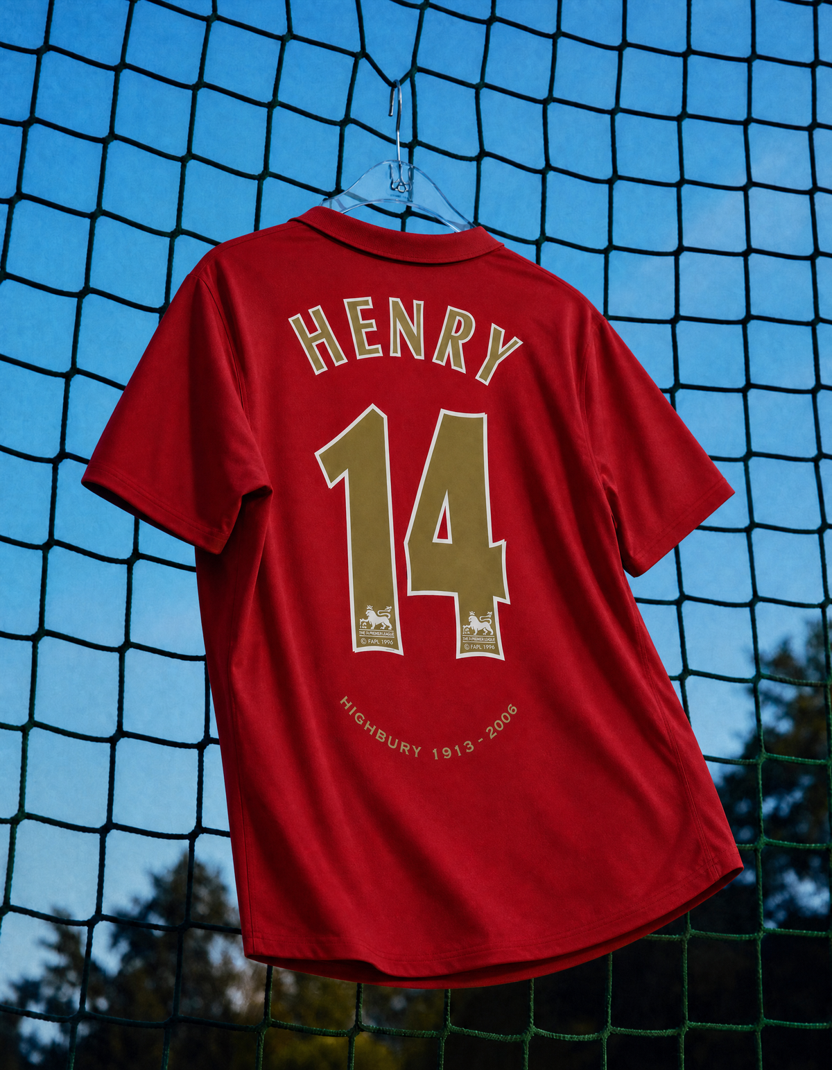 Arsenal Trøje hjemme 2005/06 sidste kamp på Highbury