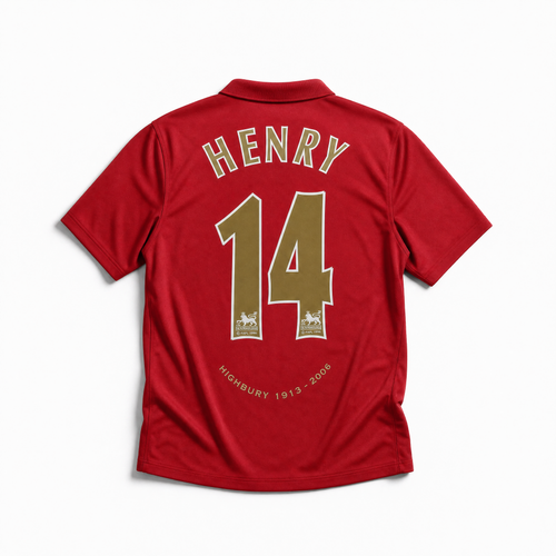 Arsenal Maglia Home Highbury Final Game 2005/06 - Retro Soccer Kit
