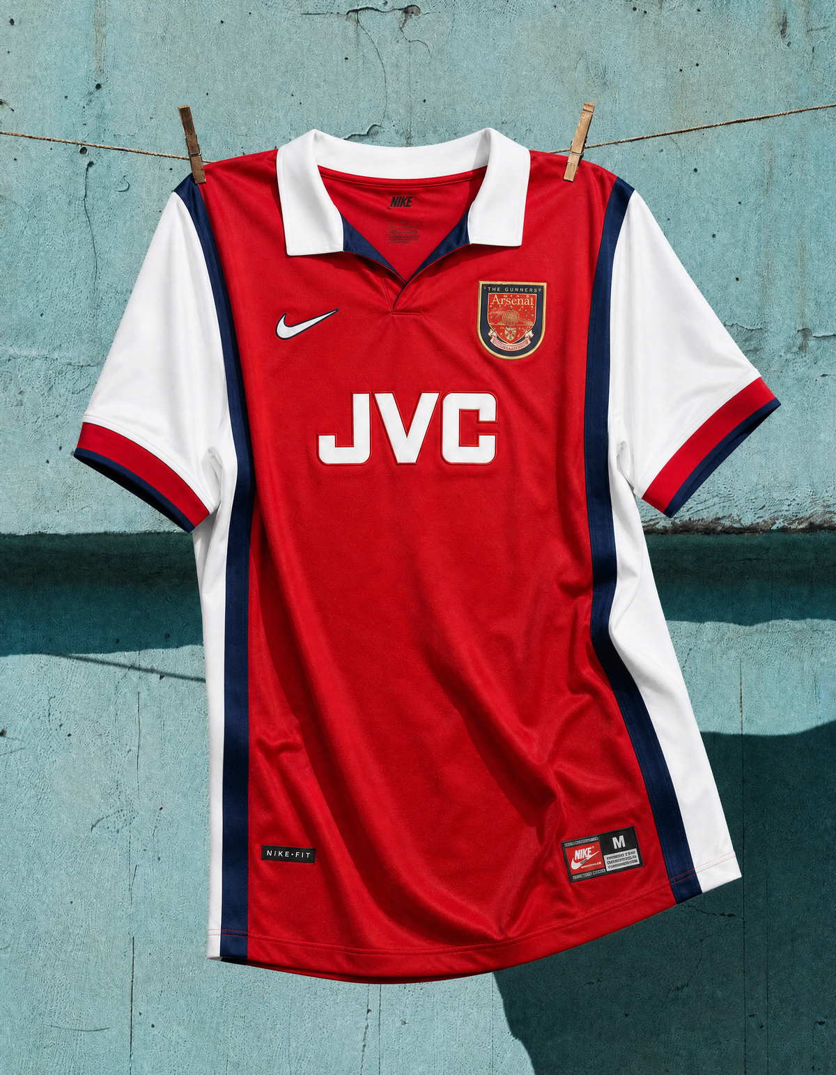 Arsenal Trøje hjemme rød 1998/99