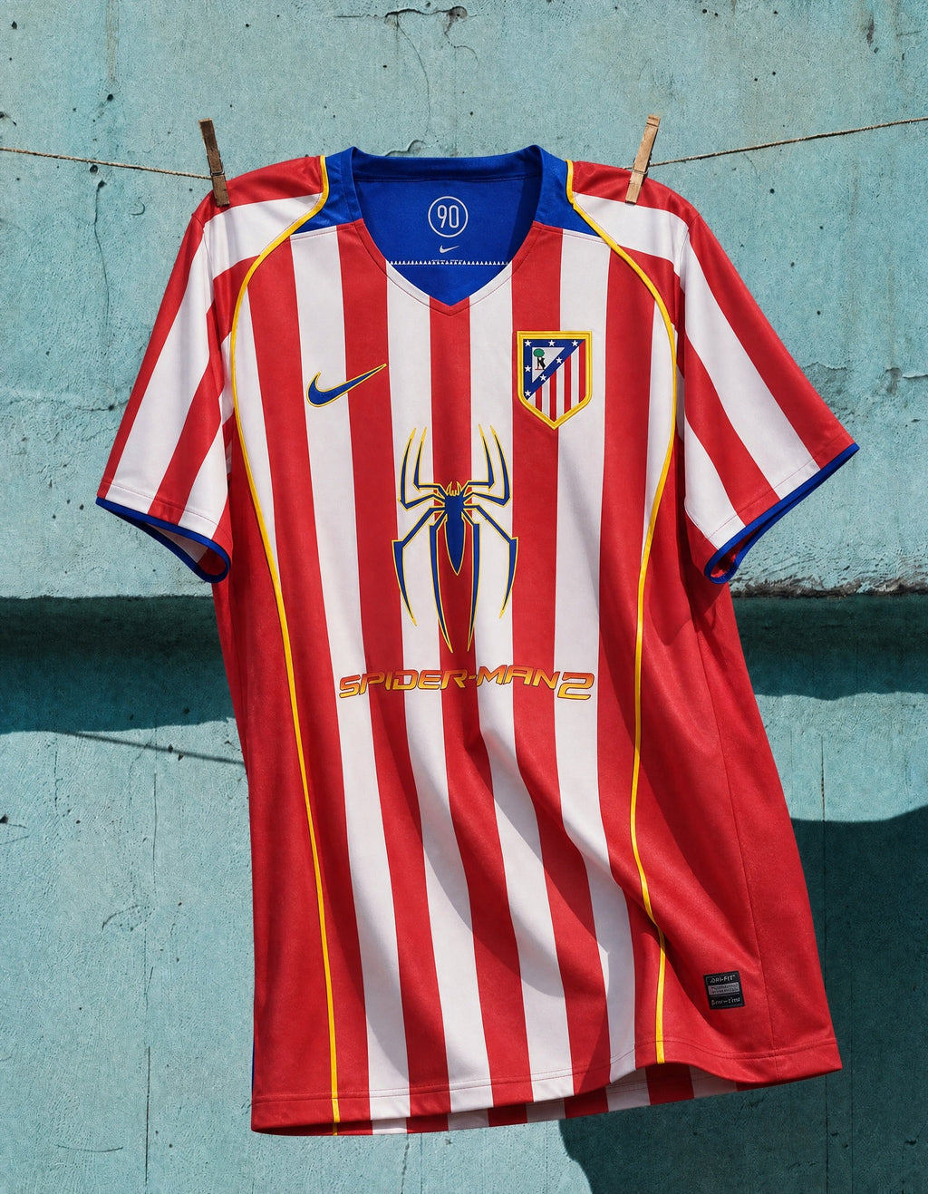 Atlético de Madrid Camiseta local 2004/05