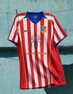 Atlético de Madrid Camiseta local 2004/05