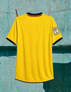 Dettaglio stemma FC Barcelona maglia away 2008/09