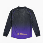 Maglia Barcellona 2026/27 away manica lunga vista posteriore dettaglio tessuto