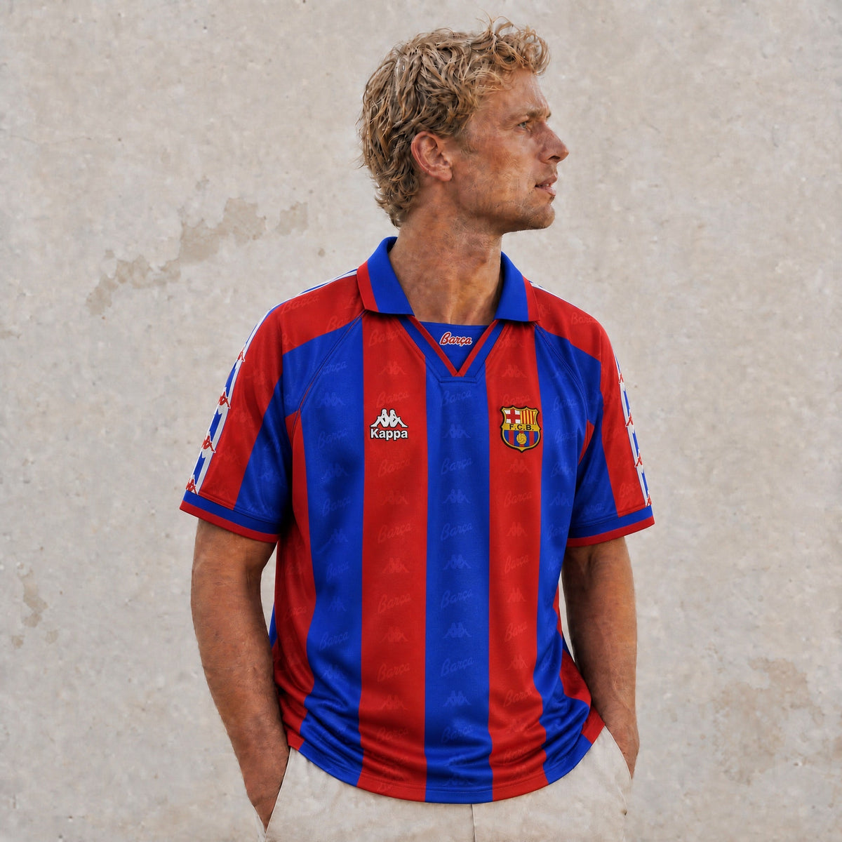 Barcelona Trøje Hjemme 1996/1997