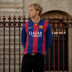Barcelona Trøje Hjemme Langærmet 2014/15
