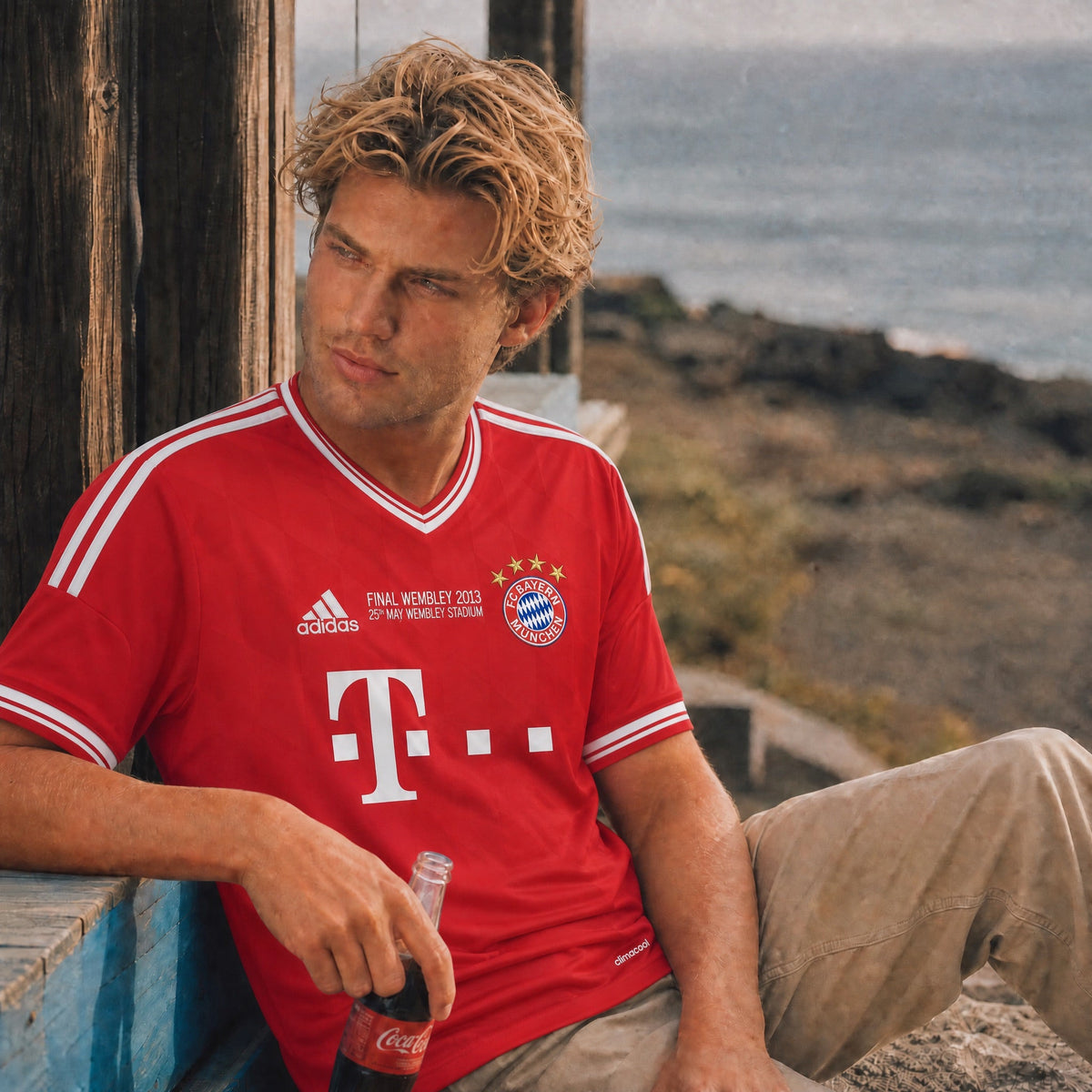 Retro maglia Bayern Monaco calcio europeo 2010
