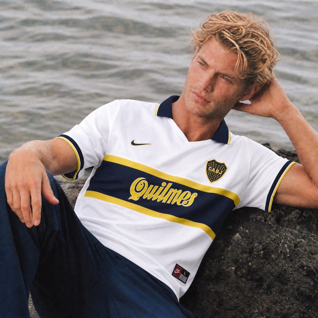 Boca Juniors Away White 1996/97