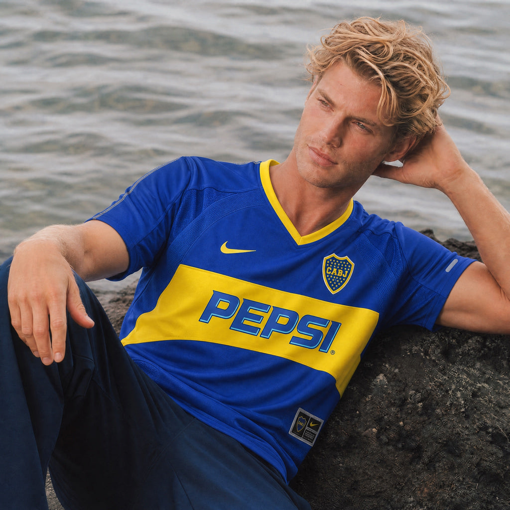 Maillot domicile de Boca Juniors 2003/04