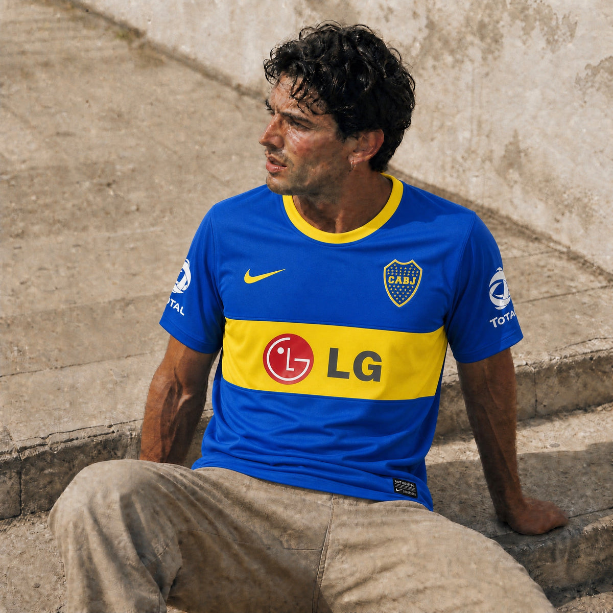 Boca Juniors hjemmebanetrøje 2010/11