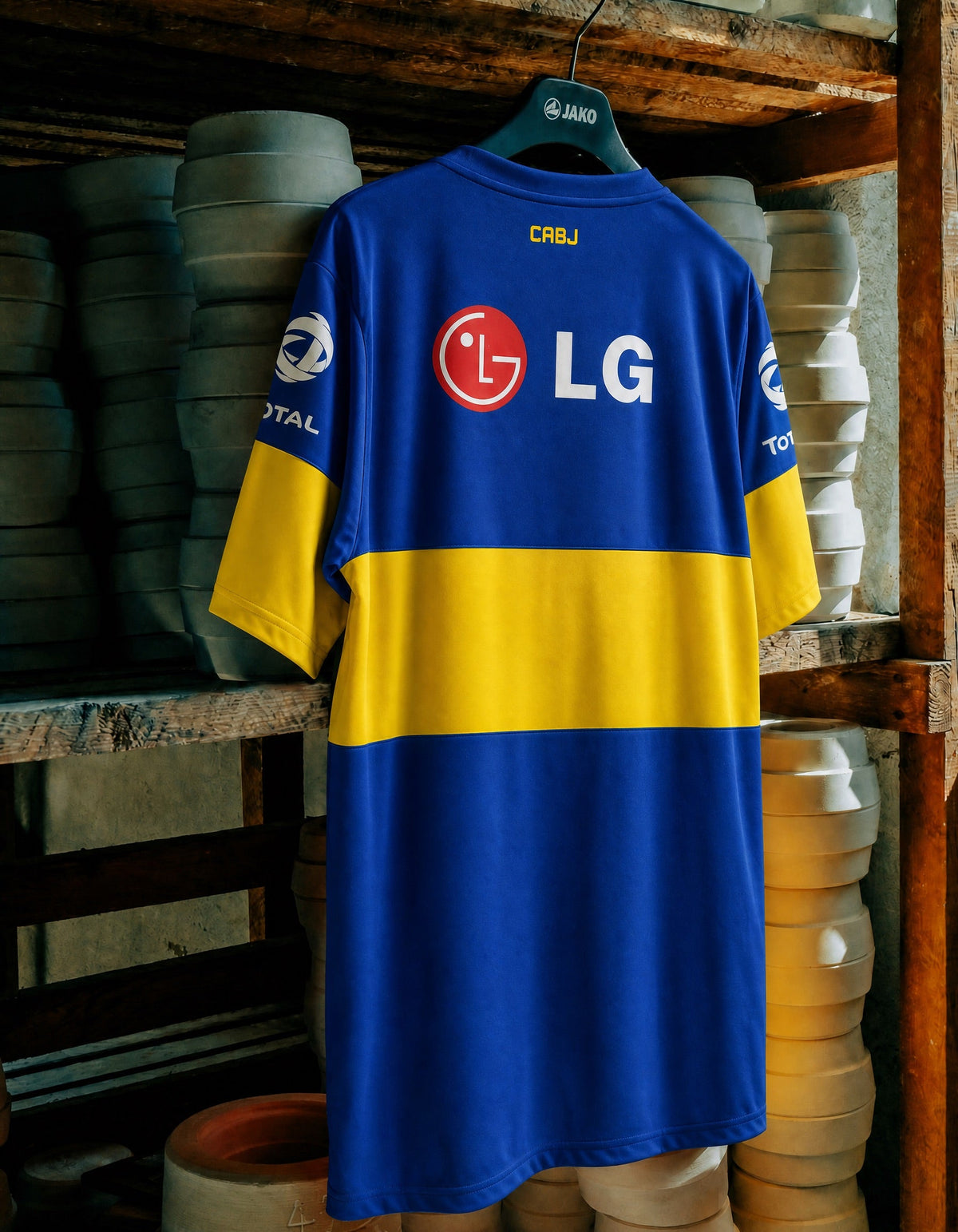 Boca Juniors hjemmebanetrøje 2011/12
