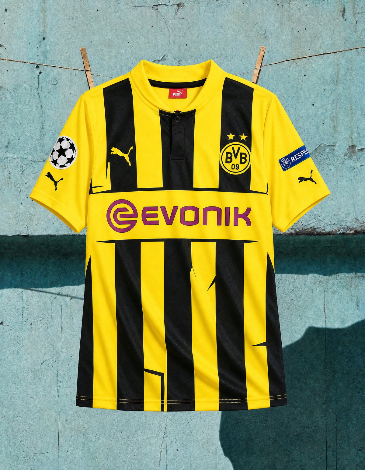 Borussia Dortmund Camiseta local 2012/13 Final de la UCL