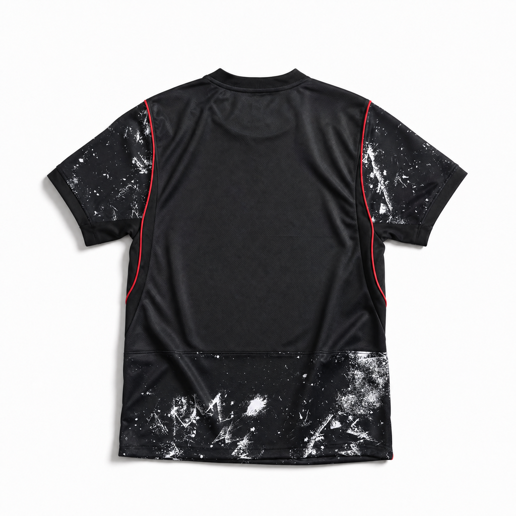 Maglia Canada 2026 away retro design scuro con dettagli contrasto moderno
