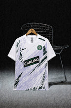 Dettaglio frontale football shirt Celtic away 2007/08
